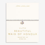 A Little 'Maid Of Honour' Bracelet In Silver Plating From Joma Jewellery