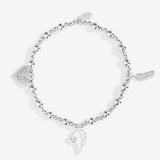 Life's A Charm 'Always Remembered' Bracelet In Silver Plating By Joma Jewellery