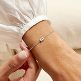 Love From Your Little Ones 'Love You Lots Mum' Bracelet In Silver Plating From Joma Jewellery