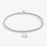 Mother's Day A Little 'Love You to the Moon & Back' Bracelet In Silver Plating From Joma Jewellery