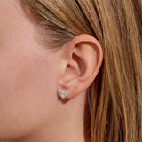 Joma jewellery Boxed A Little 'First My Mum Forever My Friend' Earrings In Silver Plating
