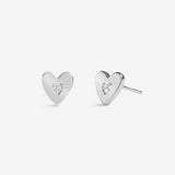 Joma jewellery Boxed A Little 'First My Mum Forever My Friend' Earrings In Silver Plating
