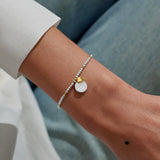 Joma Jewellery  So Loved 'Daughter' Bracelet In Silver And Gold Plating