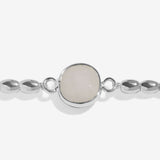 Joma Jewellery Serenity Stones White Jade Bracelet