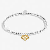 Children's A Little 'Best Friend Forever' Bracelet in Silver Plating And Gold Plating By Joma Jewellery