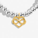 Children's A Little 'Best Friend Forever' Bracelet in Silver Plating And Gold Plating By Joma Jewellery