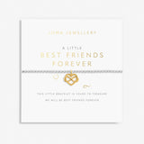 Children's A Little 'Best Friend Forever' Bracelet in Silver Plating And Gold Plating By Joma Jewellery