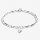Children's A Little 'Make A Birthday Wish' Bracelet in Silver Plating  By Joma Jewellery