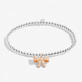 Children's A Little 'Beautiful' Bracelet in Silver Plating And Rose Gold Plating  By Joma Jewellery
