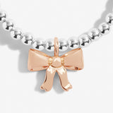 Children's A Little 'Beautiful' Bracelet in Silver Plating And Rose Gold Plating  By Joma Jewellery