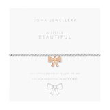 Children's A Little 'Beautiful' Bracelet in Silver Plating And Rose Gold Plating  By Joma Jewellery