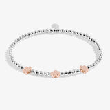 Kids' A Little 'Flower Power' Bracelet In Silver Plating Joma Jewellery