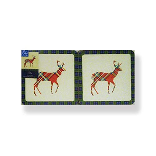 D & C Stag Coasters