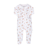 Wrendale 'Little Forest' Woodland Animal Patterned Baby grow - 3-6 Months