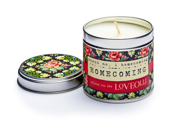 LoveOlli Scented Tin Candle Homecoming - Gifteasy Online