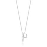 Joma Jewellery Lucky Horseshoe Pave Necklace Sale Price - Gifteasy Online