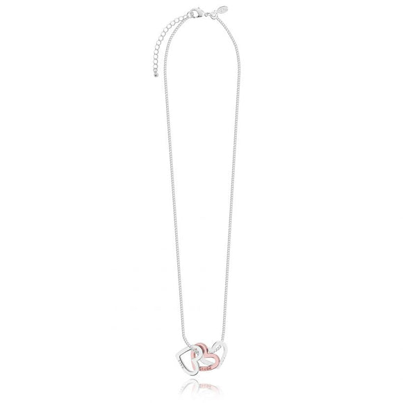 Joma Jewellery Adriana  Live Laugh Love Heart Necklace - Gifteasy Online