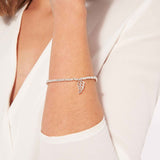 Joma Jewellery A little Guardian Angel Faceted Bracelet - Gifteasy Online