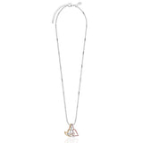 Joma Jewellery Florence Outline Hearts Necklace - Gifteasy Online