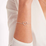 Joma Jewellery Evie Heart Bracelet - Gifteasy Online