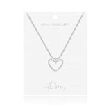 Joma Jewellery Evie Heart Necklace - Gifteasy Online