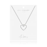 Joma Jewellery Evie Heart Necklace - Gifteasy Online