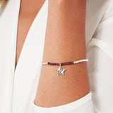 Joma jewellery A LITTLE BIRTHSTONE JANUARY GARNET - Gifteasy Online