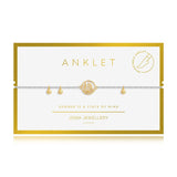 Joma jewellery Anklet Gold `Palm - Gifteasy Online