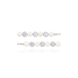 Joma Jewellery Happy Ever After Hair Slide Cz and Pearl - Gifteasy Online