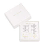 Joma Jewellery Hair Slide Cz Leaf Pins - Gifteasy Online