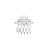 Joma Jewellery  Hair Slide Pearl Flower and Cz - Gifteasy Online