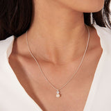 Joma Jewellery Happy Ever After Bridal Jewellery Pearl Crystal Necklace - Gifteasy Online