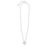 Joma Jewellery Happy Ever After Leaf Bridal Cz Leaf Necklace - Gifteasy Online