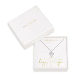Joma Jewellery Happy Ever After Leaf Bridal Cz Leaf Necklace - Gifteasy Online