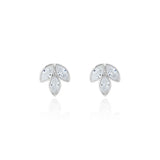 Joma Jewellery Happy Ever After Bridal Jewellery Crystal Leaf Earrings - Gifteasy Online