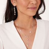 Joma Jewellery Happy Ever After Bridal Jewellery Pearl Crystal Leaf Earrings - Gifteasy Online