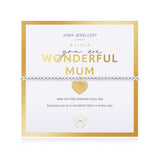 Joma Jewellery Beautifully Boxed A Little You Are Wonderful Mum Bracelet - Gifteasy Online