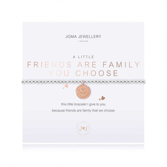 Joma Jewellery A Little Friends Are The Family You Choose Bracelet - Gifteasy Online
