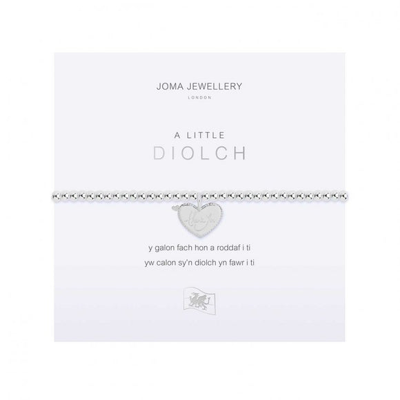 Joma Jewellery A Little Diolch Bracelet - Gifteasy Online