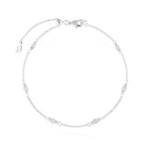 Joma Jewellery Birthstone Anklet June - Gifteasy Online