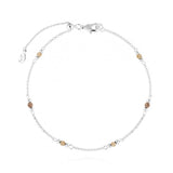 Joma Jewellery Birthstone Anklet July - Gifteasy Online
