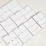 Joma Jewellery Birthstone Anklet November - Gifteasy Online