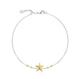 Joma Jewellery Two Tone Starfish Anklet - Gifteasy Online
