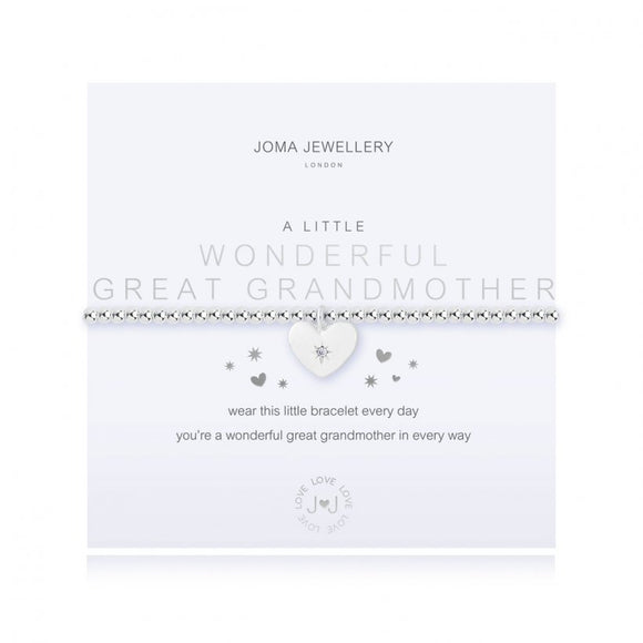 Joma Jewellery  a little Wonderful Great Grandmother Bracelet - Gifteasy Online