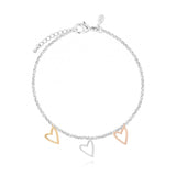 Joma Jewellery Florence Heart Bracelet - Gifteasy Online