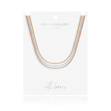 Joma Jewellery Ella | Multi Chain Necklace - Gifteasy Online
