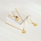Joma Jewellery Life Lockets | Gold Heart Locket Necklace - Gifteasy Online