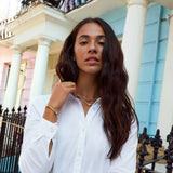 Joma Jewellery Halo | Silver and Gold Necklace - Gifteasy Online
