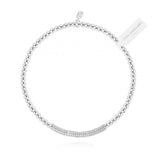 Joma Jewellery Halo | Silver Pave Balls Bracelet - Gifteasy Online