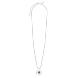 Joma Jewellery Birthstone Necklace February - Gifteasy Online